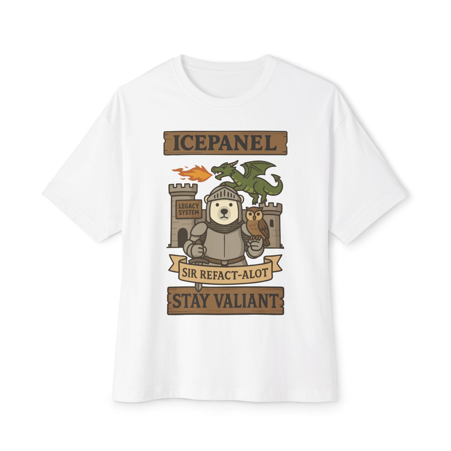 Refact-alot oversized tee