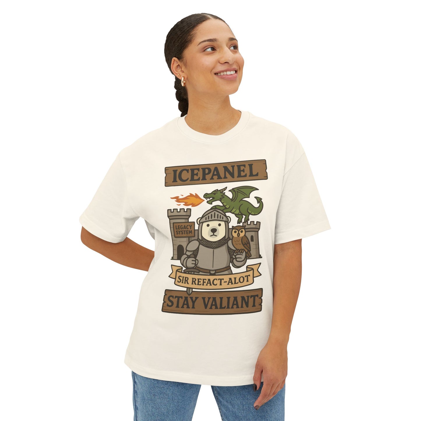 Refact-alot oversized tee