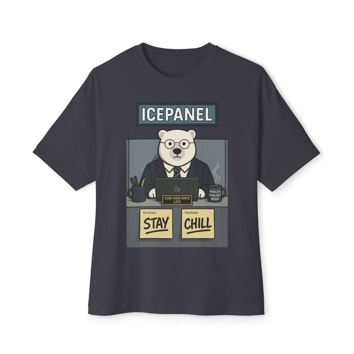 The Enterpr-ice bear oversized tee