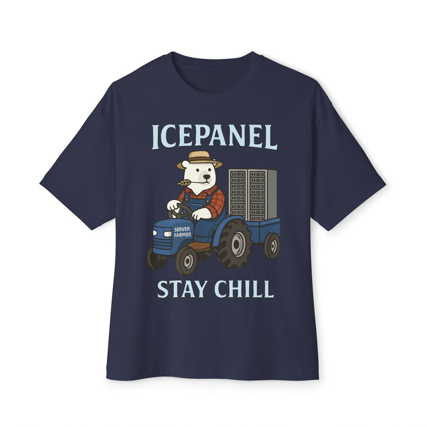 Server farmer oversized tee