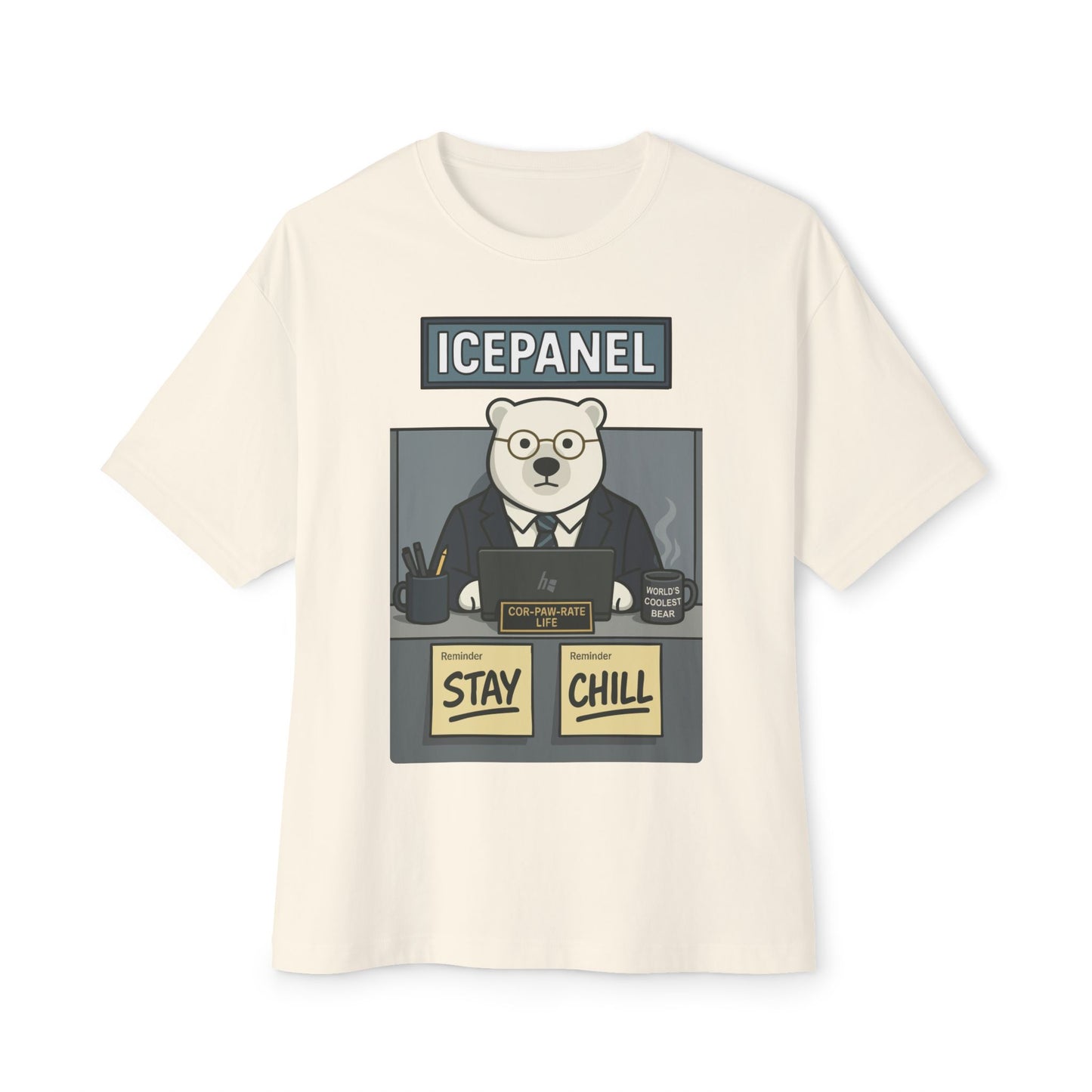 The Enterpr-ice bear oversized tee