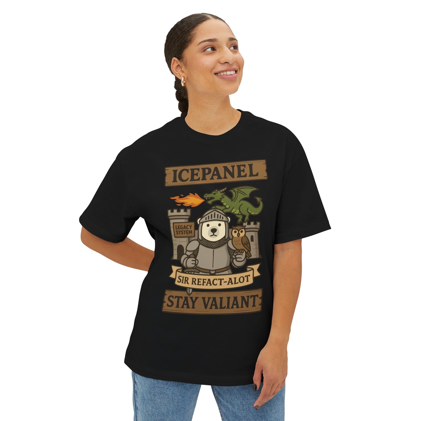 Refact-alot oversized tee