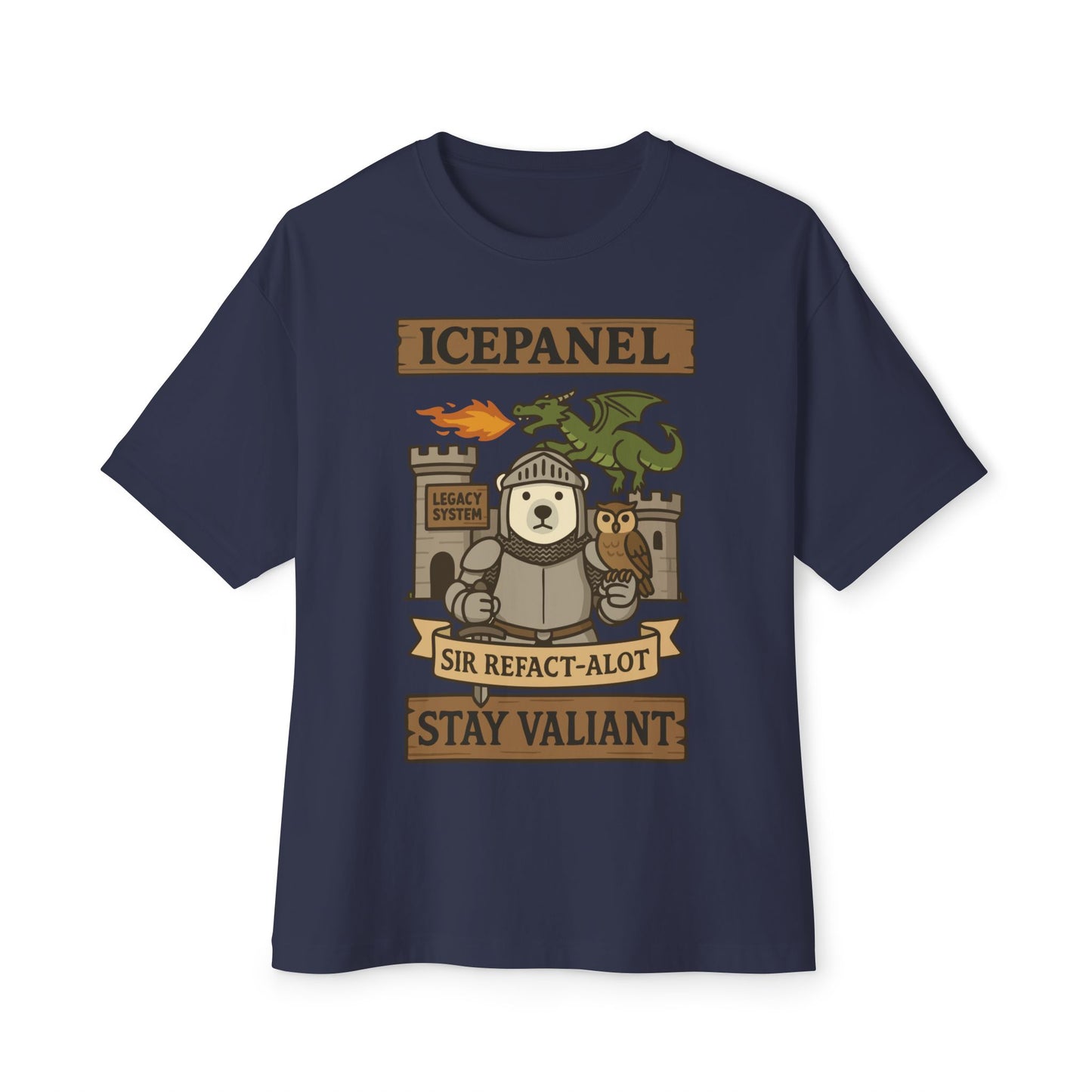 Refact-alot oversized tee