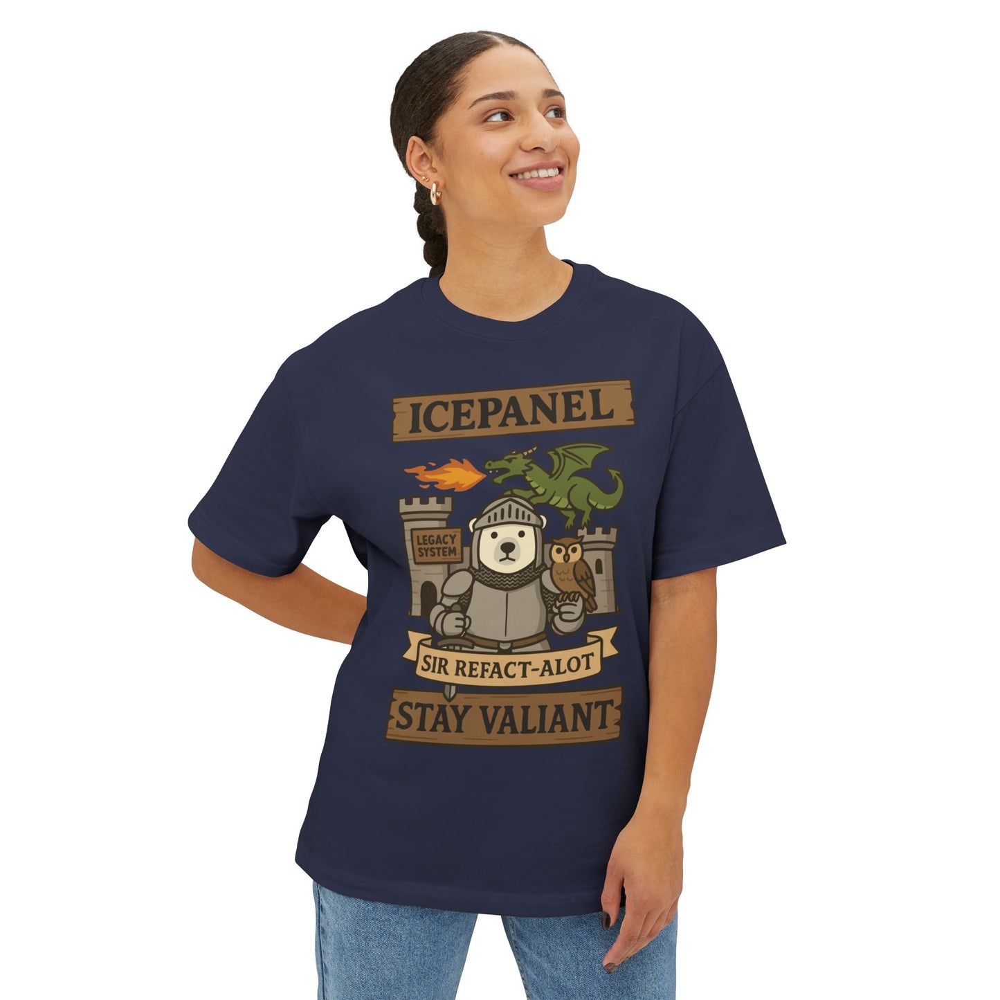 Refact-alot oversized tee