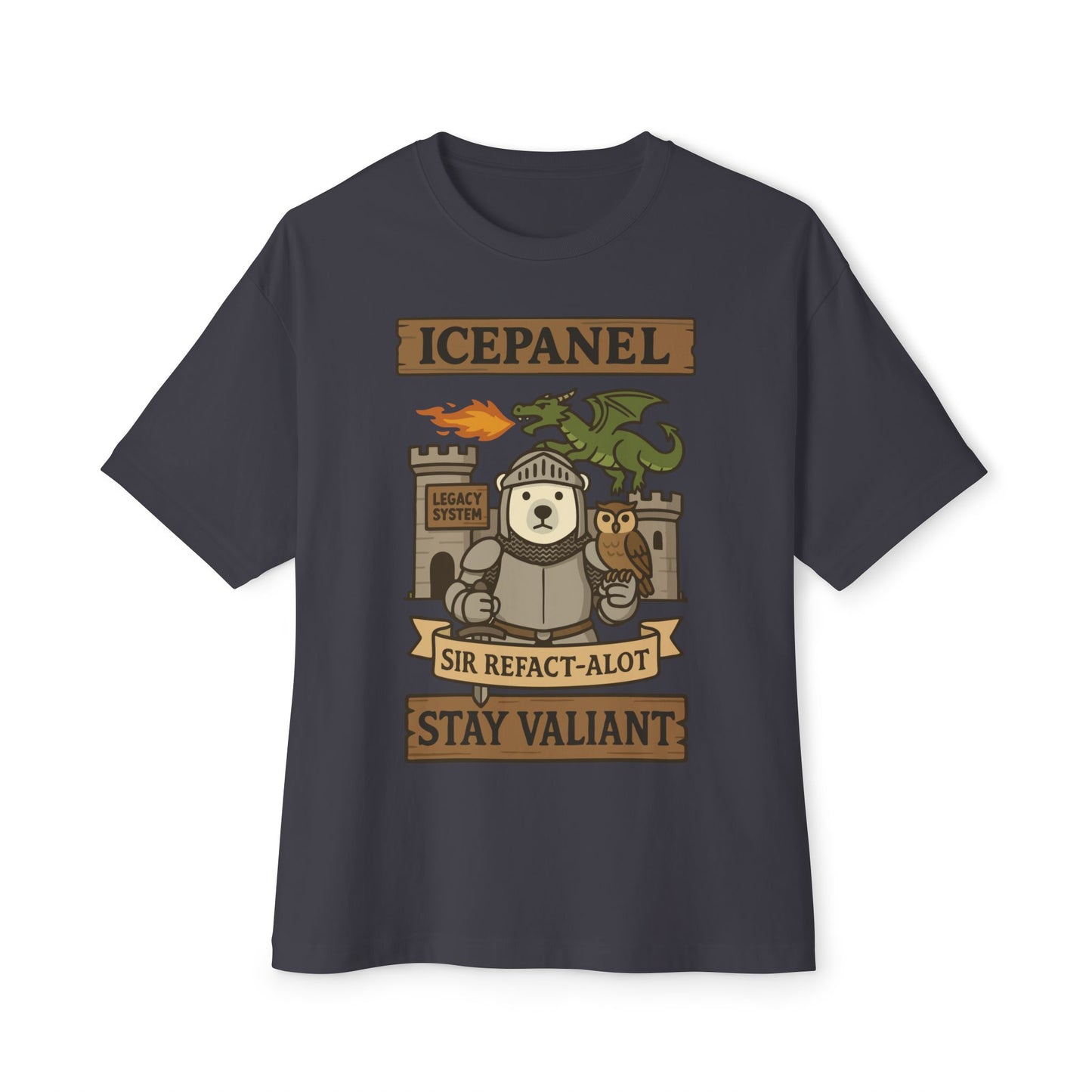 Refact-alot oversized tee