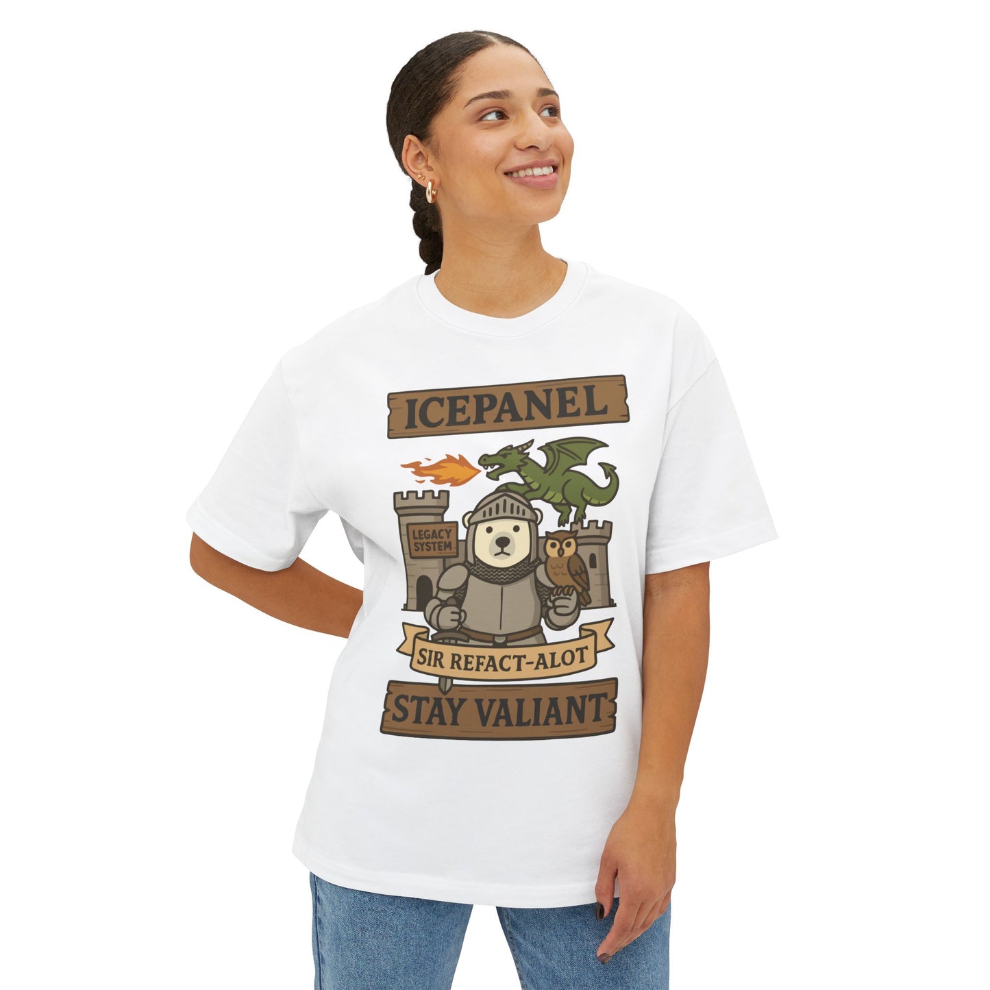 Refact-alot oversized tee