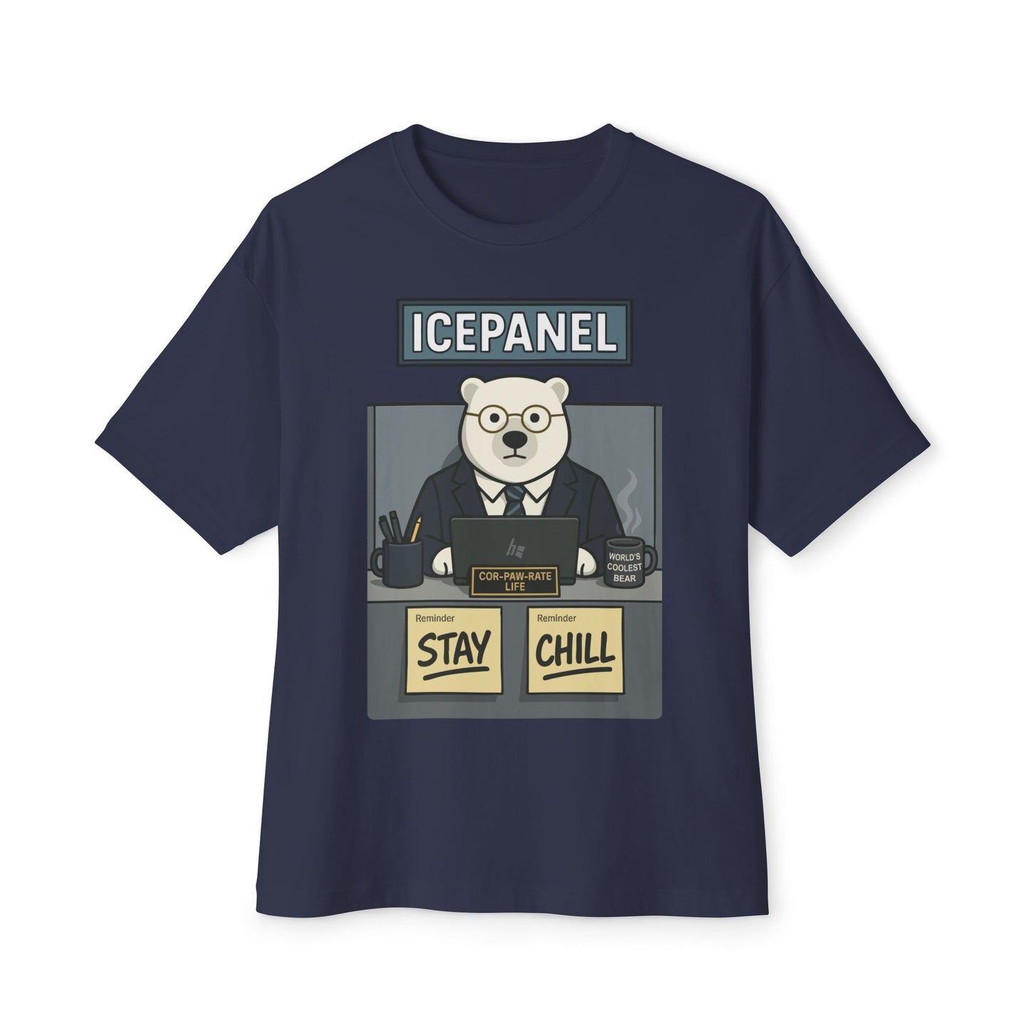 The Enterpr-ice bear oversized tee