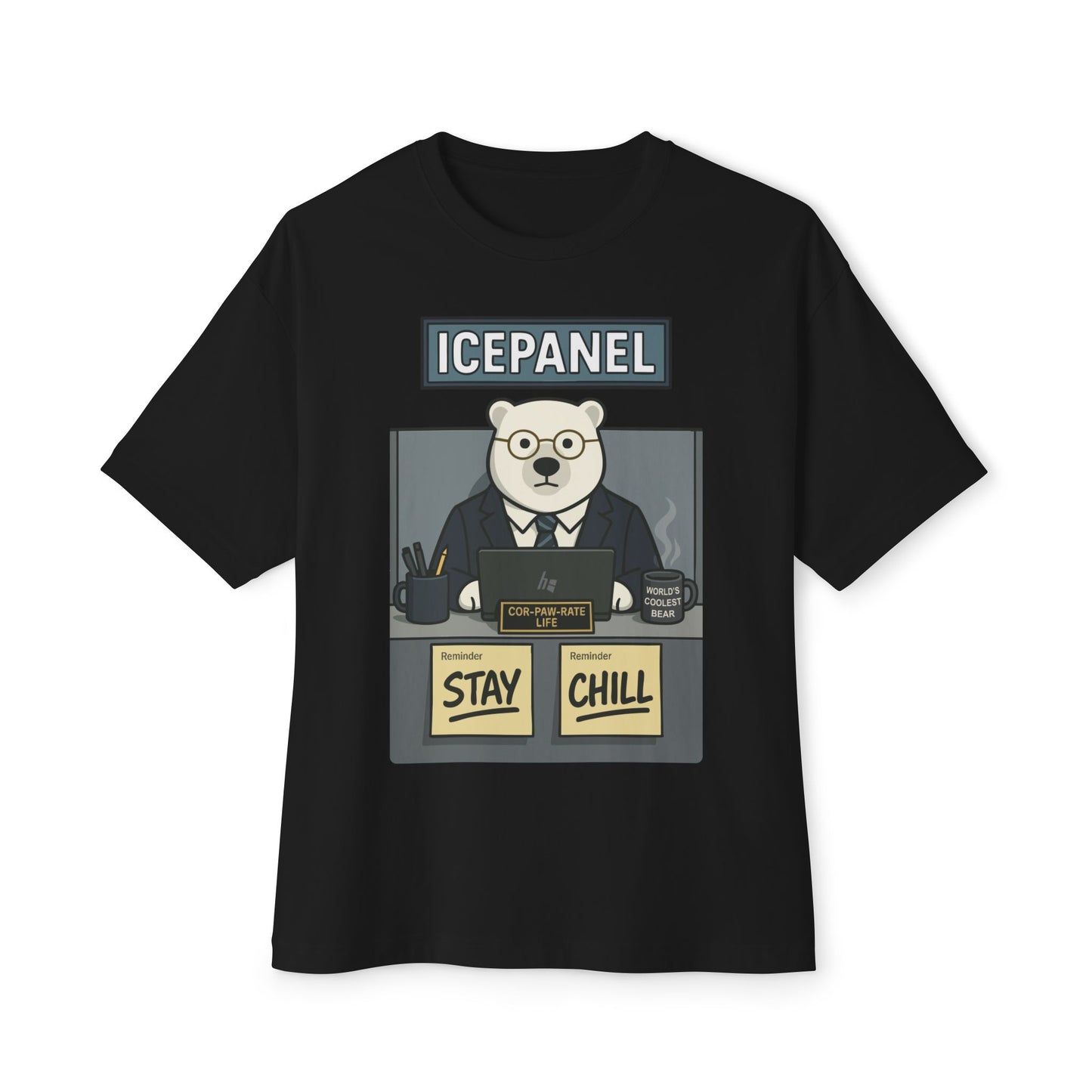 The Enterpr-ice bear oversized tee