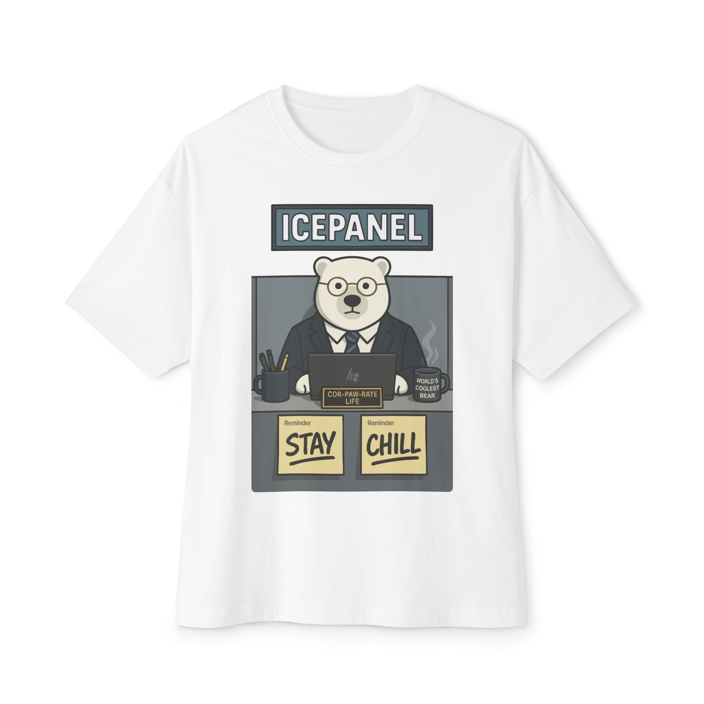 The Enterpr-ice bear oversized tee