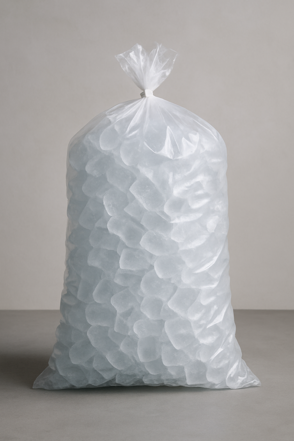 A bag of ice