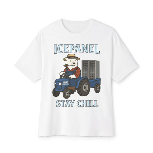 Server farmer oversized tee