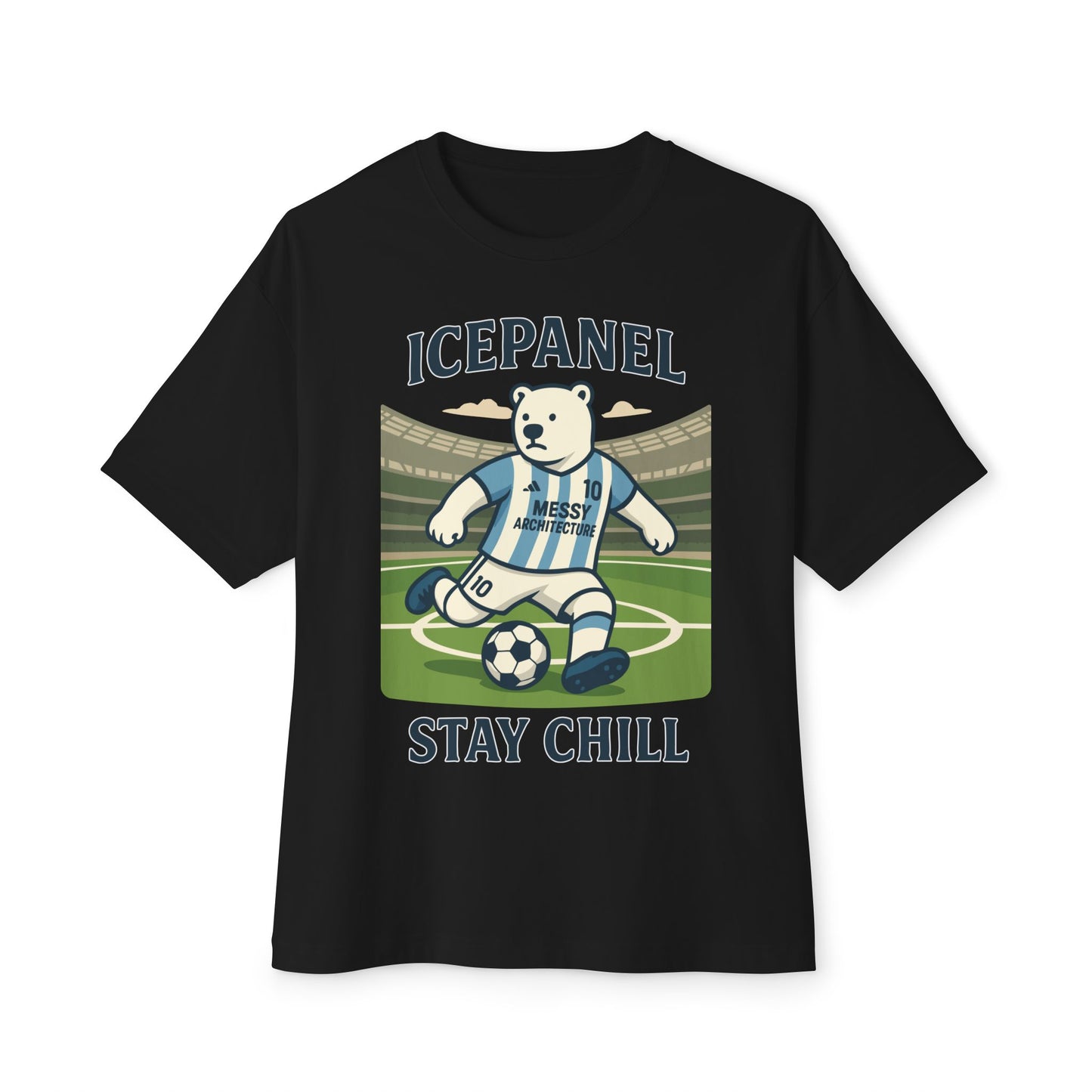 Lio Messy Architecture oversized tee