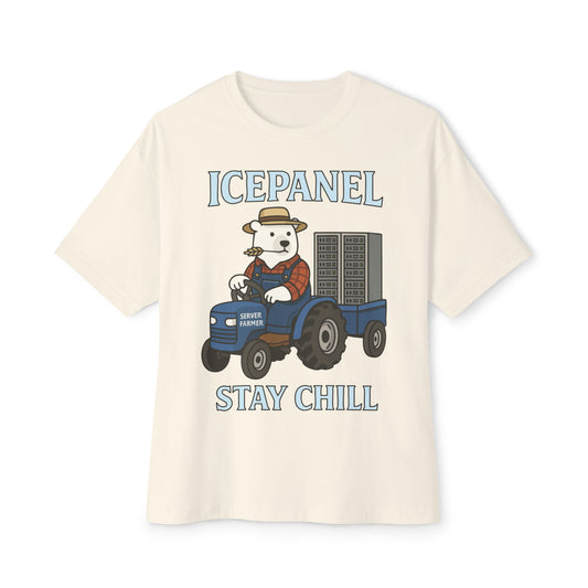 Server farmer oversized tee