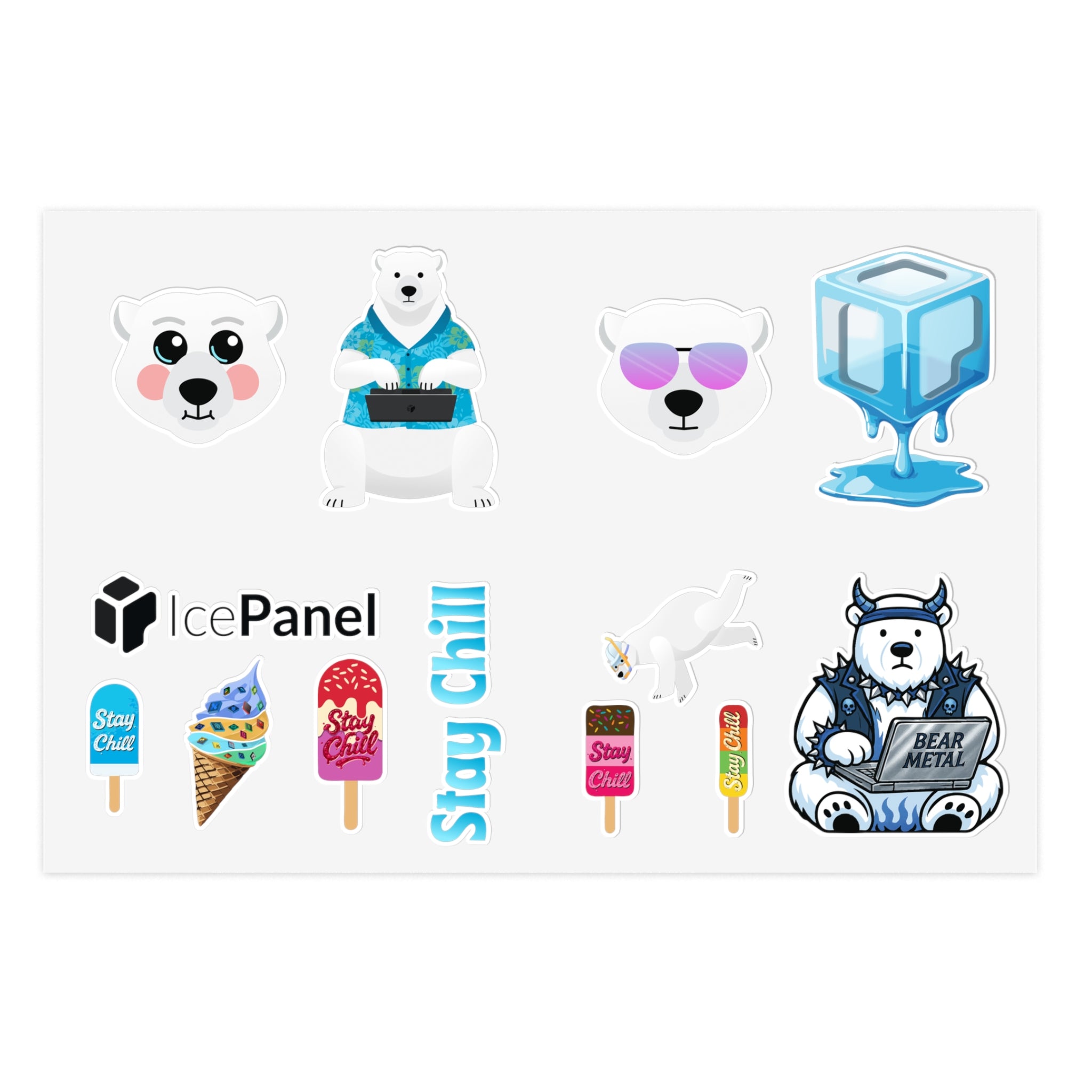 Cool sticker pack – IcePanel Merch Store