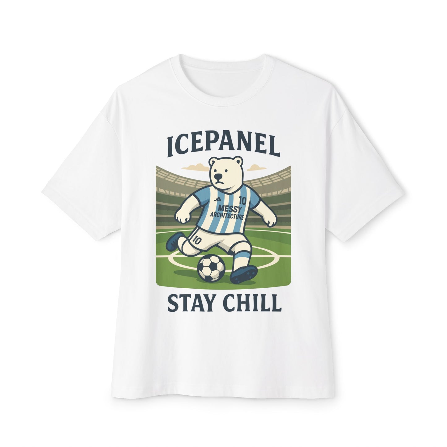 Lio Messy Architecture oversized tee