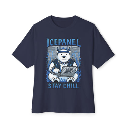 Bear metal oversized tee