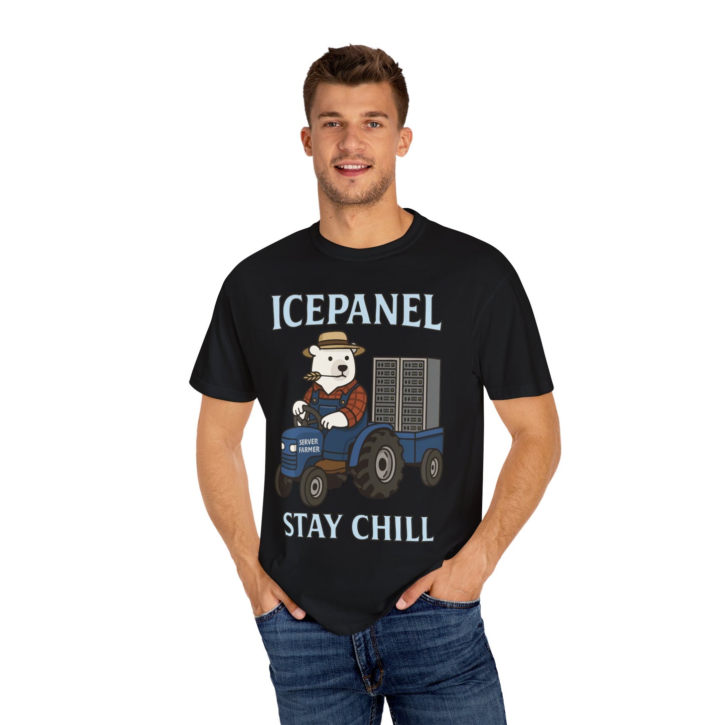 Server farmer t-shirt