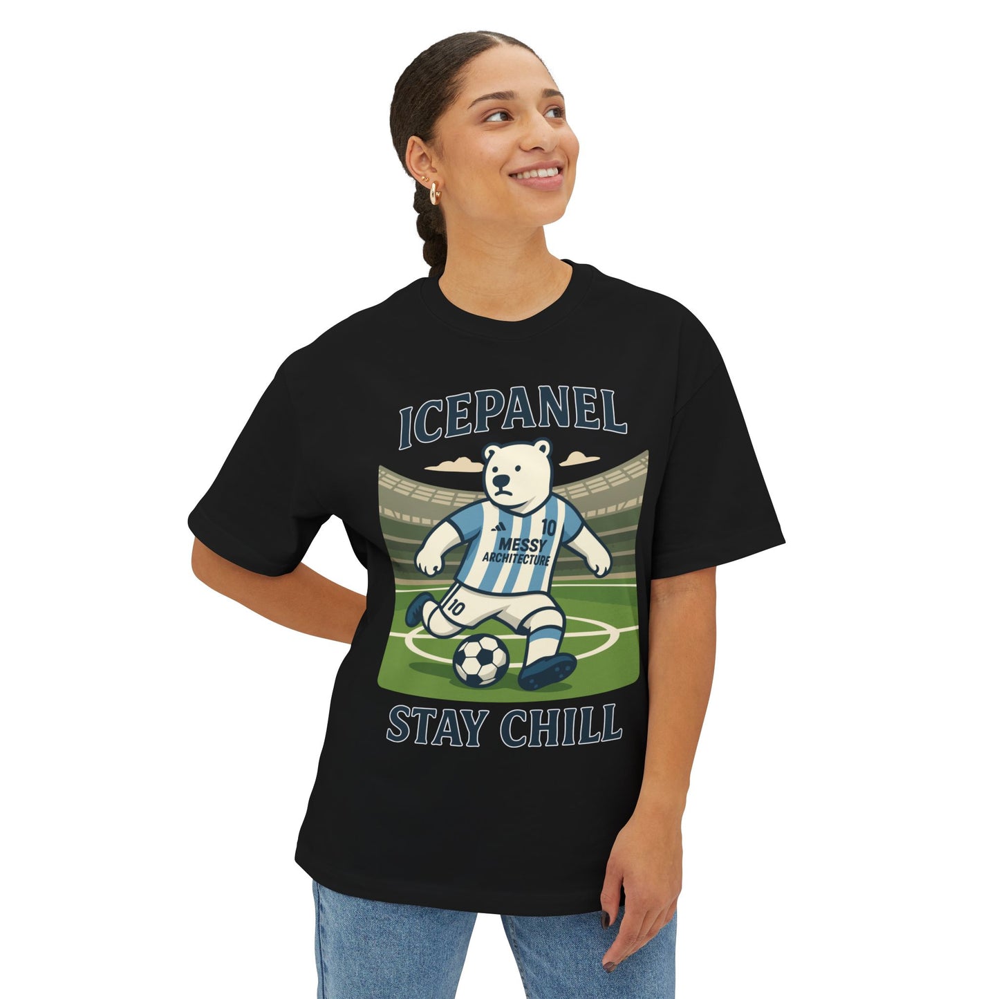 Lio Messy Architecture oversized tee