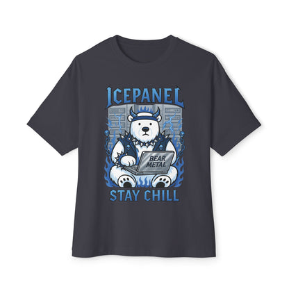 Bear metal oversized tee