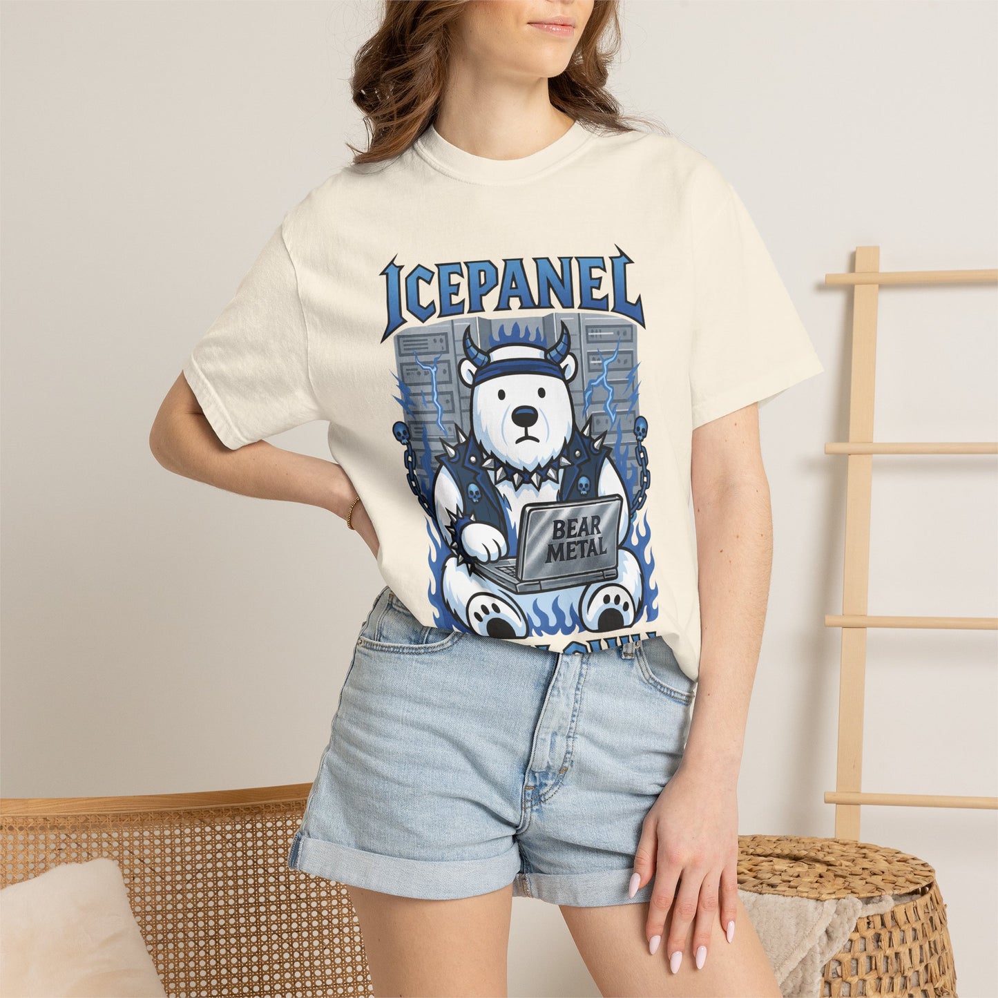 Bear metal t-shirt