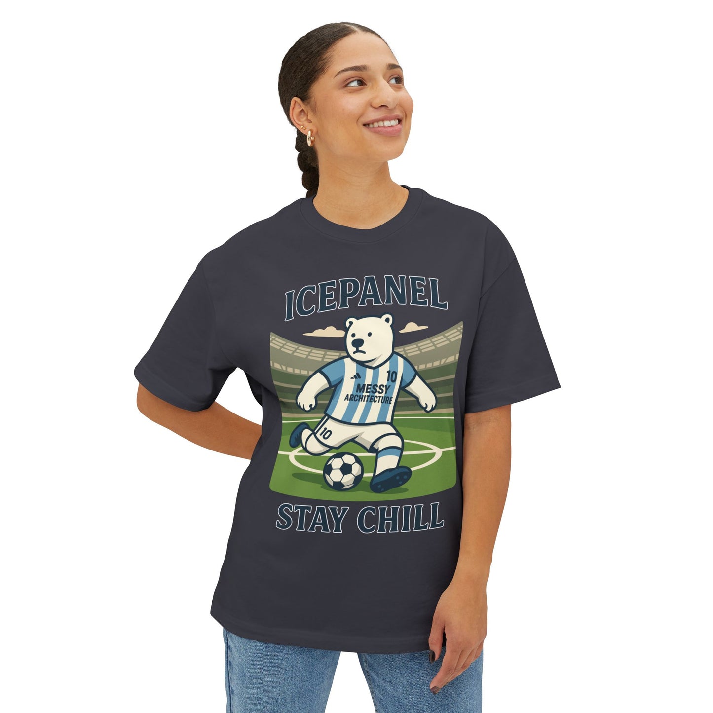 Lio Messy Architecture oversized tee