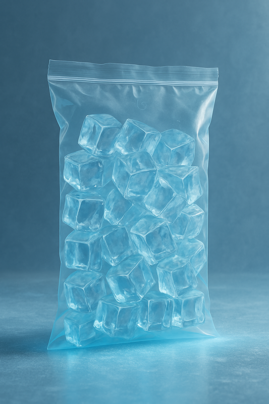 A bag of ice